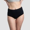 Fruit of the Loom Women's 6pk Cotton Briefs - Black - 3 of 4