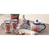 Blue Rose Polish Pottery 468 Vena Large Coffee Mug - 2 of 2