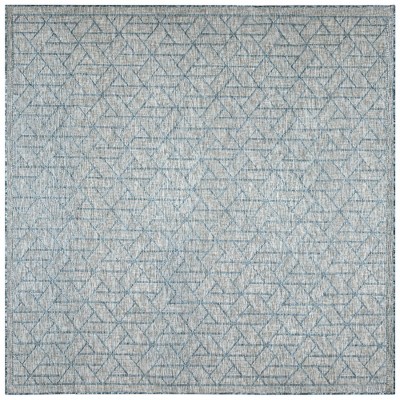 Liora Manne Carmel  Indoor/Outdoor Rug  Aqua..