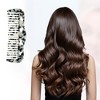 Unique Bargains Women Heart Style Curly Thick Wavy Straight Hair Wide Tooth Comb 1 Pc - 3 of 4