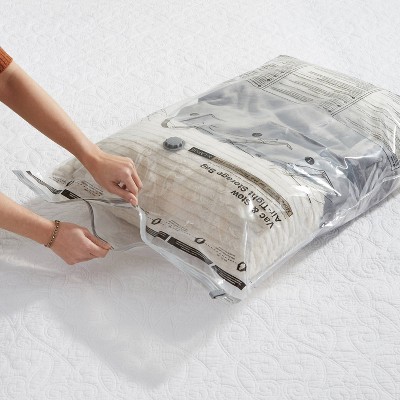 Extra Large Clear Vacuum Storage Bags with Airtight Seal
