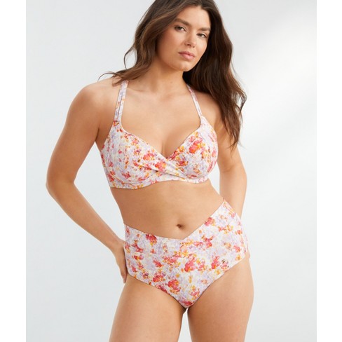 Birdsong Women's Retro Full Bikini Bottom - S20179 3xl Charmed Romance :  Target