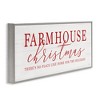 Stupell Industries Farmhouse Christmas No Place Like Home Framed Giclee Art - 2 of 4