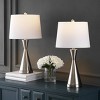 (Set of 2) 26" Colton Classic French Country Iron LED Table Lamp with USB Charging Port (Includes LED Light Bulb) - JONATHAN Y - 2 of 4