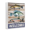 Stupell Industries Welcome with Rustic Fish, 30" x 24" - 3 of 4