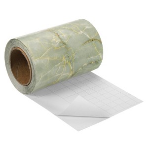 Unique Bargains Wood Grain Self Adhesive Waterproof PVC Repair Tape Red Cherry 1 Pc - 1 of 3