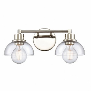 Elk Home Julian 2 - Light Vanity in  Polished Nickel - 1 of 3