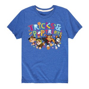 Boys' - Paw Patrol - Tricks and Pup Treats Short Sleeve Graphic T-Shirt - 1 of 4