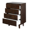 ORRD Auburn Solid Wood Buffet Server with Drawers, Retro Console Table with Round Handles for Dining Room, Living Room & Kitchen Corridor - 3 of 4