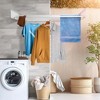 Maplefield Wall Mounted Drying Rack - Holds Up to 50 Pounds - Space-Saving, Foldable Design - Easy to Install - 4 of 4