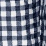 navy gingham