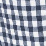 navy gingham