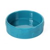 Park Life Designs 3c Manor Dog Bowl - Aqua Blue - 2 of 4
