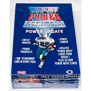 1993 Pro Set Power Update Football Box - 1 of 2