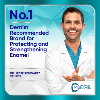 Sensodyne Pronamel Clinical Enamel Strengthening and Whitening Action Toothpaste - 3.4oz/3pk
