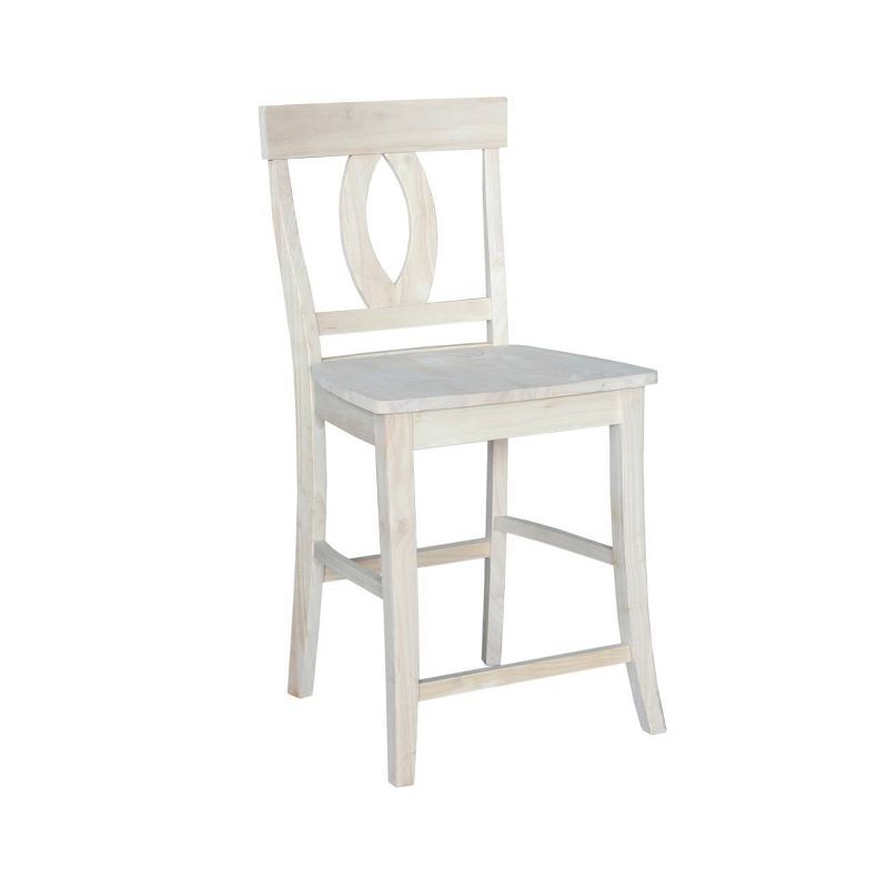 Counter Height Barstool Verona Unfinished - International Concepts, 4 of 5