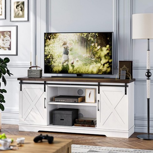 White tv online stand target