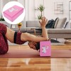 Toyzone World Pink White Swan Yoga Block - 2 of 3
