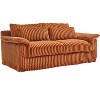 Sapphtopaz 74" Corduroy Couches for Living Room 2-Seater Sofa with Removable Backrests & Cushions Sofa Bed with 2 Pillows Couch for Small Spaces - 3 of 4