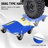 Heavy Duty Car Dollies Set - Sturdy Wheel Dollies for Garage Moving, Vehicle Maintenance, Suitable for Cars, Trucks, and Motorcycles - 3 of 4