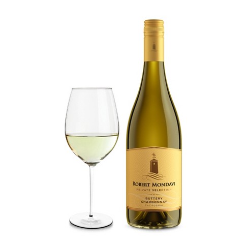 Robert Mondavi Private Selection Buttery Chardonnay White Wine - 750ml  Bottle : Target