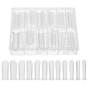 Unique Bargains Scale Faux Crystal Extension Fake Nails 120 Pcs - 1 of 4
