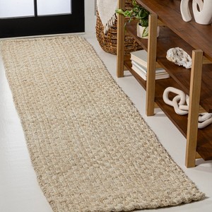 Estera Hand Woven Boucle Chunky Jute Indoor Area Rug - JONATHAN Y - 1 of 4