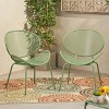 Elloree 2PK Iron Dining Chair - Christopher Knight Home - 2 of 4