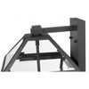 Talbot 3-Light Outdoor Wall Sconce - Classic Village Design, Dimmable, Wet Rated, Steel - 3 of 4