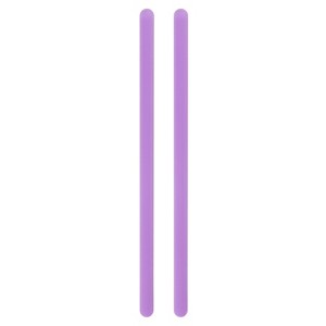 Unique Bargains Reusable Resin Liquid Paint Arts DIY Crafts Silicone Stir Sticks 2 Pcs - 1 of 4
