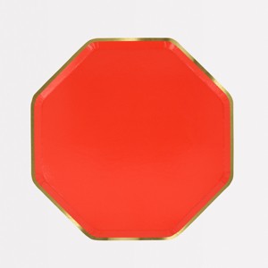 Meri Meri Berry Red Side Plates (Pack of 8) - 1 of 3