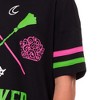 Wicked Pajamas Women's Elphaba and Glinda Charm Varsity Nightgown Loungewear Black - 3 of 4