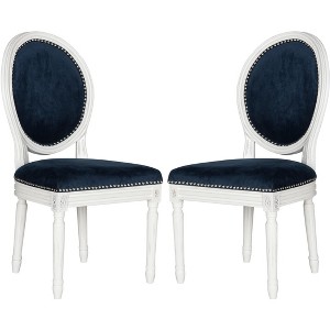 Holloway 19''H French Brasserie Oval Side Chair (Set of 2)  - Safavieh - 1 of 4