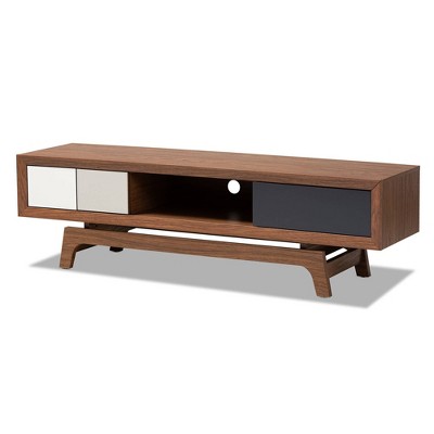 3 Drawer Svante Wood Tv Stand For Tvs Up To 60