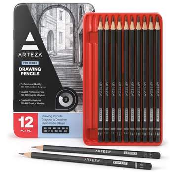 Arteza Professional Watercolor Artist Paint Set, Metallic, Half Pans,  Non-Toxic - 24 Colors