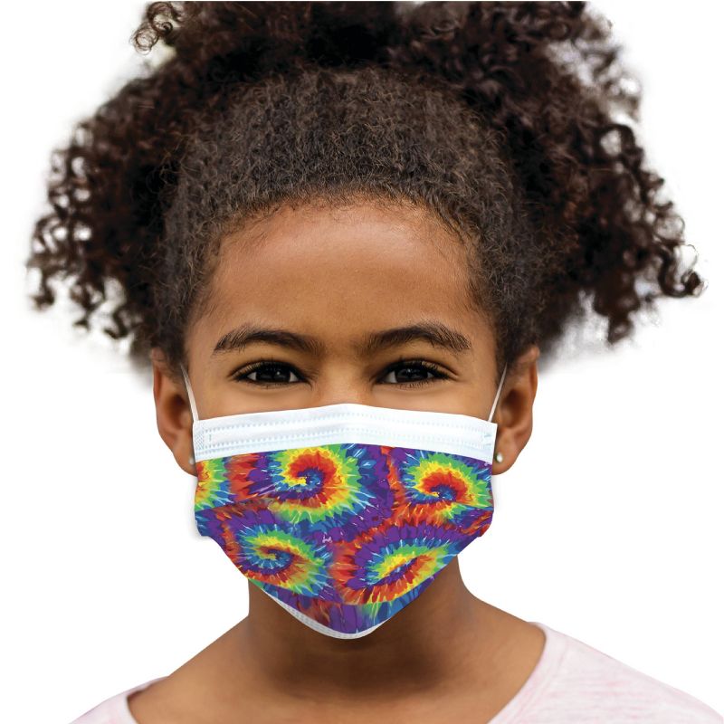 Just Play 3ply Kids Face Mask - L - 24pc, 2 of 7