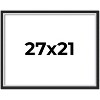 PosterPalooza | Flat Silver Picture Frame - UV Acrylic, Backing Board, Hanging Hardware Included - 2 of 4