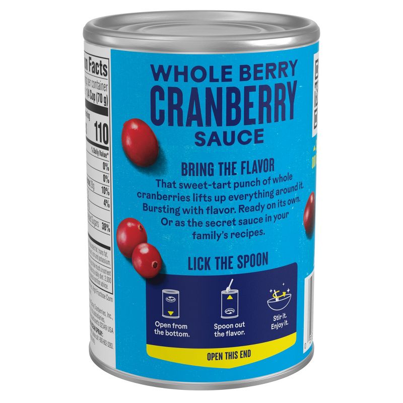 Ocean Spray Whole Berry Cranberry Sauce - 14oz, 2 of 13