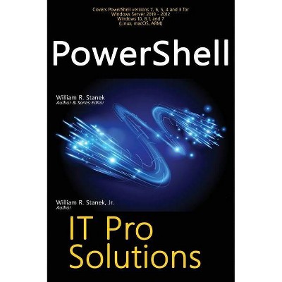 PowerShell, IT Pro Solutions - (It Pro Solutions) by  William R Stanek & William Stanek (Hardcover)