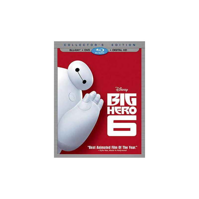 Big Hero 6 (Blu-ray + DVD + Digital), 1 of 2