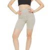 Infinite Basics Women's High Waist Tummy Control Yoga Bike Shorts - Great For Working Out Or For Everyday Use - 2 of 4