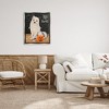 Stupell Industries Dog Wearing Mummy Costume Trick or Treat Halloween  Floating Frame Canvas Art - 3 of 4
