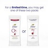 Dove Beauty Aluminum Free Pomegranate & Lemon Verbena Deodorant Stick - 2.6oz - 3 of 4