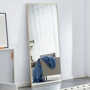 Reliable Wood Full-Length Mirror: Dressing, Bedroom, Porch, Decor, Retail - Floor/Wall Mount - 1 of 4