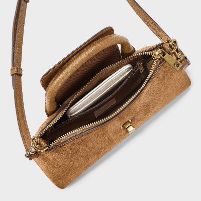 Сумки A New Day Elongated Top Handle Crossbody - A New Day™ Brown — фото 4