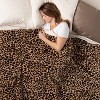 Faux Fur Weighted Blanket with Removable Cover - Threshold™ - image 4 of 4
