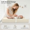 GOTGELIF Waterproof PU Foam Portable Baby Changing Pad with Safety Strap - 2 of 4
