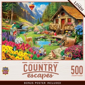 MasterPieces Country Escapes - Gentle Days, Quiet Nights 500 Piece Jigsaw Puzzle - 1 of 4