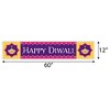 Big Dot of Happiness Happy Diwali - Festival of Lights Party Decorations Party Banner - 2 of 4