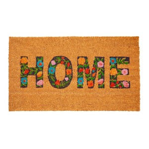 Juvale Nonslip Coco Coir Front Door Welcome Mat, Home, 17x30 in - 1 of 4